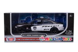 2011 Dodge Charger Police Pursuit Vehicle 1:24 Diecast Model Police Car by MOTORMAX 76930