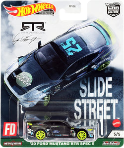HOT WHEELS GRJ80 Car Culture Slide Street '20 Ford Mustang RTR Spec 5 1/64 Scale