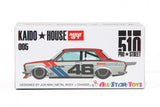 TSM Mini GT Kaido House 1:64 Datsun 510 Pro Street BRE #46 Version 1 KHMG005