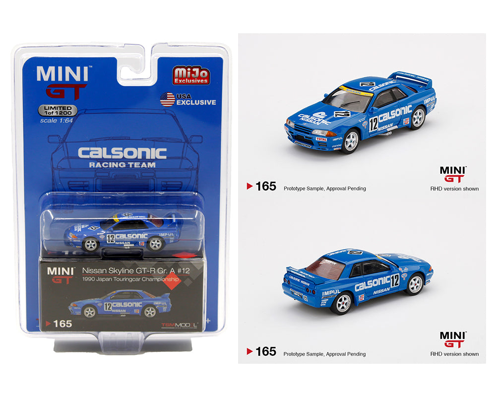 TSM 1:64 MINI GT Calsonic Nissan Skyline GT-R Gr.A #12 1990 Japan