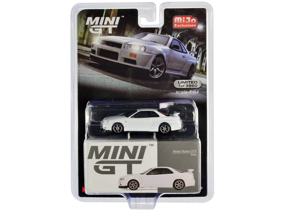 Mini GT 1:64 Honda S2000 AP2 Type S Grand Prix White 349 Diecast Model –  All Star Toys