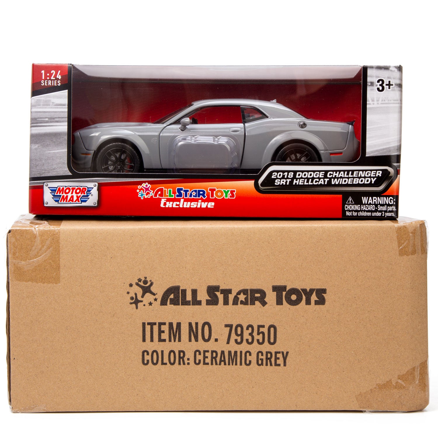 All Star Toys Exclusive 2018 Dodge Challenger SRT Hellcat Widebody Des