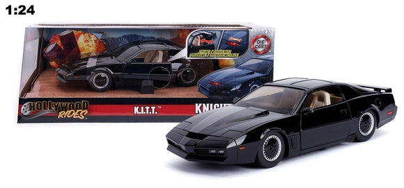 JADA Hollywood Rides 1:24 Knight Rider K.I.T.T. 1982 Pontiac Firebird