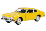 1974 Ford Maverick 1:24 Scale Diecast Replica Model by Motormax Forgotten Classics Series 79042 73326 Yellow